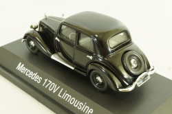 Mercedes 170V (W136) Limousine 1936, black, 02361, Schuco 1:43