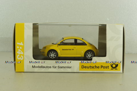 Volkswagen New Beetle Dutsche Post 1998, yellow, 3811, Schuco 1:43