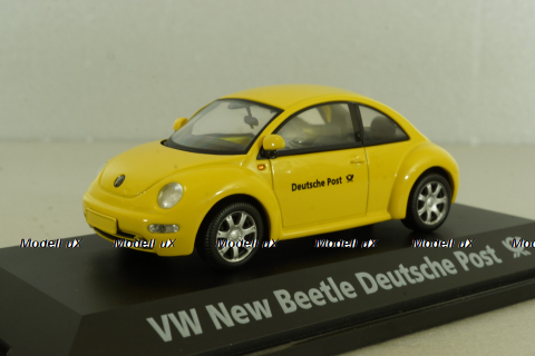 Volkswagen New Beetle Dutsche Post 1998, yellow, 3811, Schuco 1:43