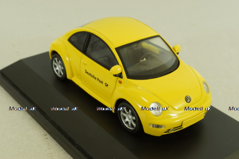 Volkswagen New Beetle Dutsche Post 1998, yellow, 3811, Schuco 1:43