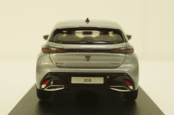 Peugeot 308 GT 2021 Artense Grey, 473931, Norev 1:43