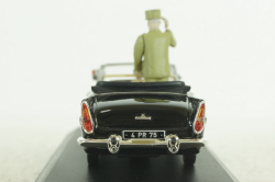 Simca V8 Chamboard Presidentielle 1960 W/Figure General de Gaulle, Norev 1:43