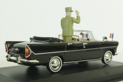 Simca V8 Chamboard Presidentielle 1960 W/Figure General de Gaulle, Norev 1:43