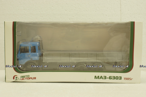 Маз-6303 бортовой 1985г, 100558, АвтоИстория 1:43