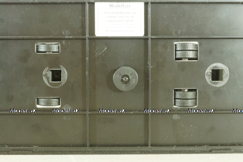 Mercedes L6600 truck "Deutsche Bundespost" telecommunications services, grey,Schuco 1:43