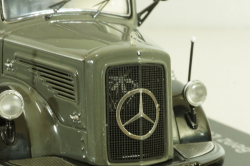 Mercedes L6600 truck "Deutsche Bundespost" telecommunications services, grey,Schuco 1:43