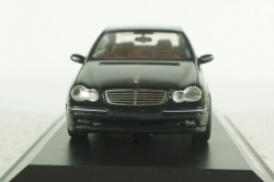 Mercedes C200 Elegance (W203), 2000 C-Klasse black, Schuco 1:43