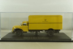 Magirus S 6500 "Deutsche Bundespost" telecommunications services, yellow, Schuco 1:43