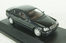 Mercedes C200 Elegance (W203), 2000 C-Klasse black, Schuco 1:43