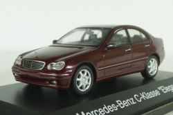 Mercedes C200 Elegance (W203), 2000 C-Klasse red, Schuco 1:43