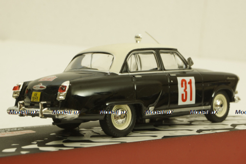 Газ-М21, Волга, rally Monte Carlo, Tenishev/Dmitrievsky, Altaya 1:43