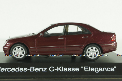 Mercedes C200 Elegance (W203), 2000 C-Klasse red, Schuco 1:43