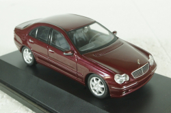 Mercedes C200 Elegance (W203), 2000 C-Klasse red, Schuco 1:43