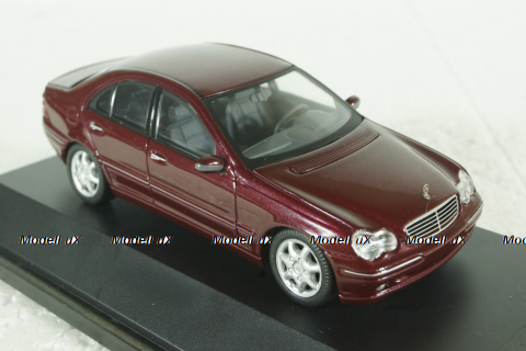 Mercedes C200 Elegance (W203), 2000 C-Klasse red, Schuco 1:43