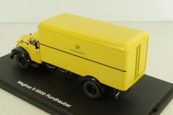 Magirus S 6500 "Deutsche Bundespost" telecommunications services, yellow, Schuco 1:43