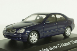 Mercedes C200 Elegance (W203), 2000 C-Klasse blue, Schuco 1:43