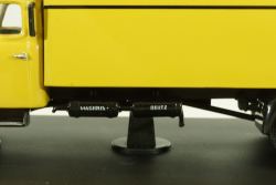 Magirus S 6500 "Deutsche Bundespost" telecommunications services, yellow, Schuco 1:43