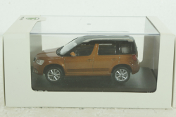 Skoda Yeti 2016, orange, Abrex 1:43  Уценка!