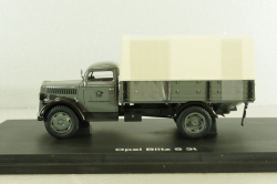Opel Blitz S 3t "Deutsche Bundespost" telecommunications services, grey, Schuco 1:43