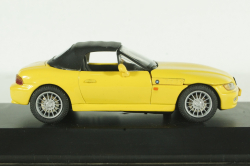 BMW Z3 Softtop yellow, Schuco 1:43