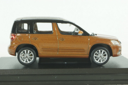 Skoda Yeti 2016, orange, Abrex 1:43  Уценка!