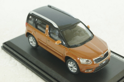 Skoda Yeti 2016, orange, Abrex 1:43  Уценка!