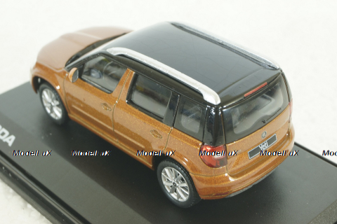 Skoda Yeti 2016, orange, Abrex 1:43  Уценка!