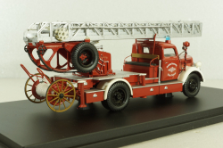 Opel Blitz S 3t Metz DL18 Feuerwehr Theimer 1955, 03071, Schuco 1:43