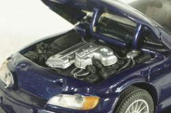 BMW Z3 Softtop blue, Schuco 1:43