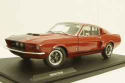 Shelby GT500 1967 red with black stripes, S1802909, Solido 1:18