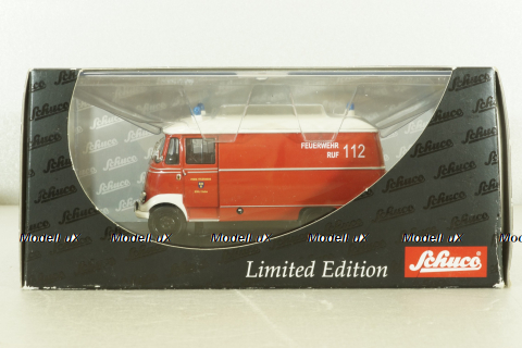 Mercedes L 319 bus Feuerwehr Baden, 03351, Schuco 1:43