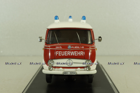 Mercedes L 319 bus Feuerwehr Baden, 03351, Schuco 1:43