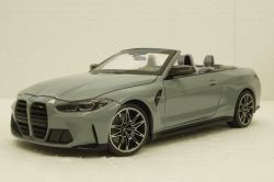 BMW M4 Cabriolet 2020 Grey Metallic, 110021032, Minichamps 1:18