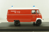 Mercedes L 319 bus Feuerwehr Baden, 03351, Schuco 1:43