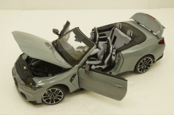 BMW M4 Cabriolet 2020 Grey Metallic, 110021032, Minichamps 1:18