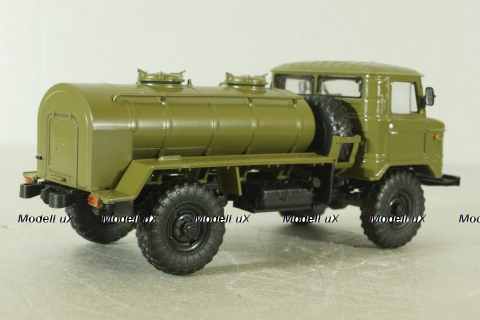 В1-АТА-1,8 на шасси Газ-66, хаки, Легендарные грузовики СССР №106, 1:43
