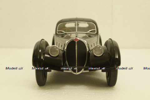 Bugatti Type 57 SC Atlantic 1938 black, S1802101, Solido 1:18