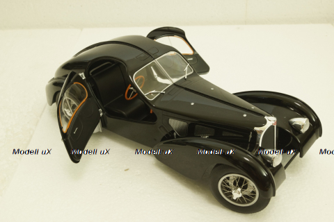 Bugatti Type 57 SC Atlantic 1938 black, S1802101, Solido 1:18