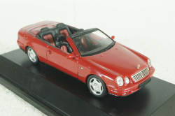 Mercedes CLK230 Cabriolet (A208), 1998 red, Schuco 1:43