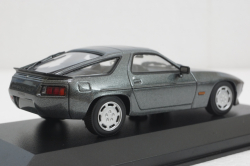 Porsche 928 S, 1978 grey metallic, 943068123, Minichamps 1:43