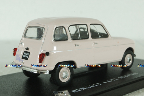 Renault R4 GTL Sixties 1985, Hachette 1:43