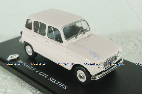 Renault R4 GTL Sixties 1985, Hachette 1:43