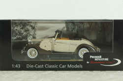 Maybach SW38 Cabriolet (open) Spohn 1937, beige, 43705, Signature Model 1:43