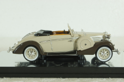 Maybach SW38 Cabriolet (open) Spohn 1937, beige, 43705, Signature Model 1:43