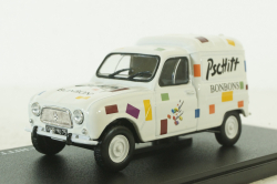 Renault R4 Van Fourgonnette Pschitt 1962, Hachette 1:43