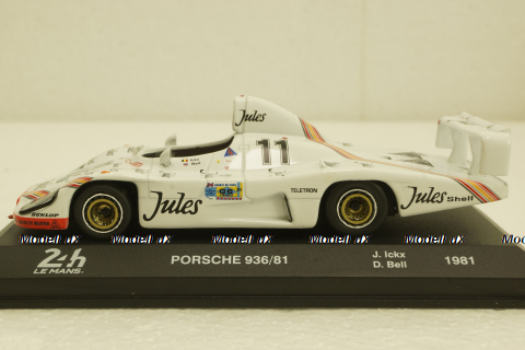 Porsche 936/81 #11 Winner 24h LeMans 1981 Ickx, Bell, LeMans Collection 1:43