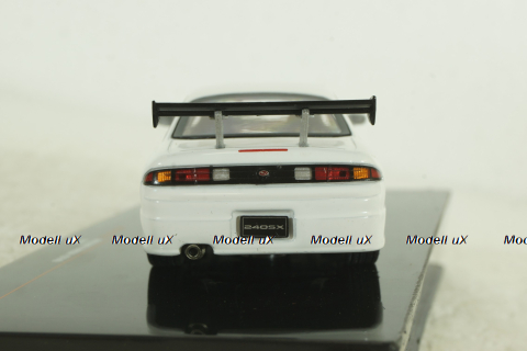 Nissan 240SX 1997, white, CLC552, IXO 1:43