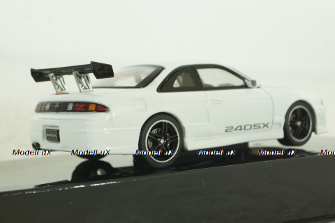 Nissan 240SX 1997, white, CLC552, IXO 1:43