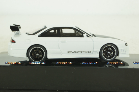 Nissan 240SX 1997, white, CLC552, IXO 1:43