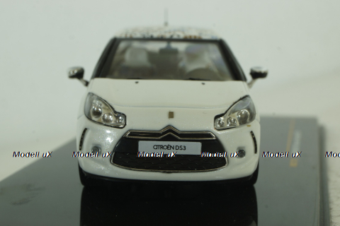 Citroen DS3 "Kenzo" 2010, white, MOC120, IXO 1:43